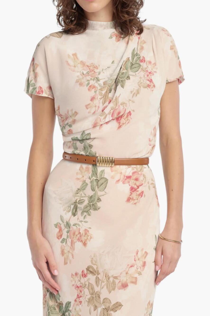NEW FAVORITE DAUGHTER the graceful top in light peach/rose